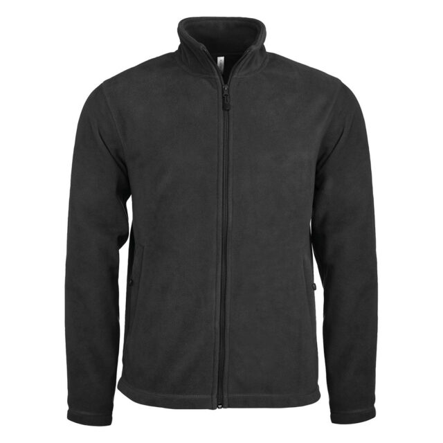 Zip-through microfleece jacket