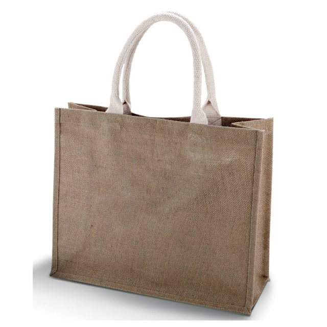 Jute beach bag