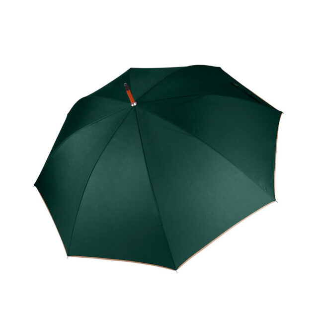 Automatic wooded umbrella