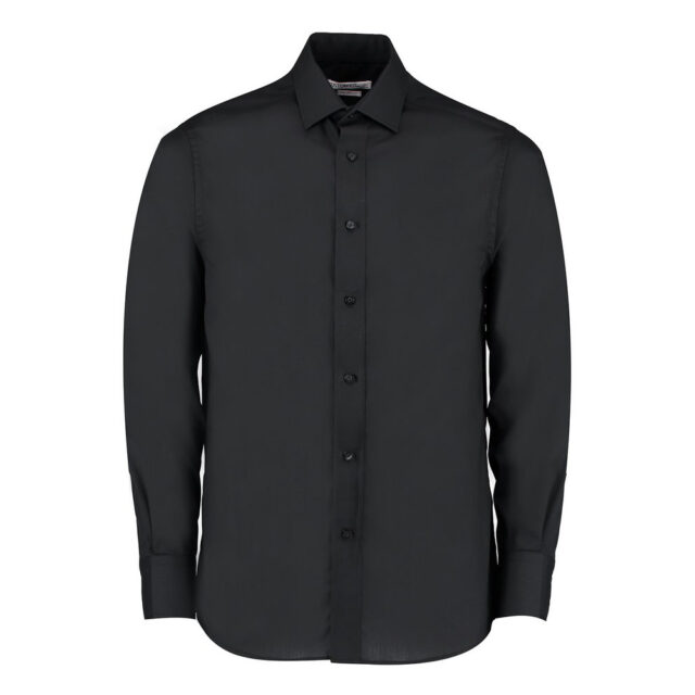 Tailored business shirt long-sleeved (tailored fit)