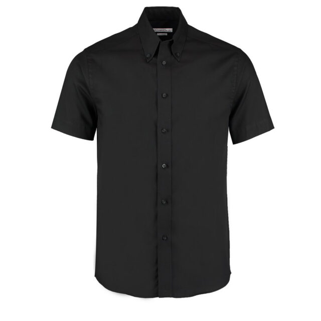 Premium Oxford shirt short-sleeved (tailored fit)