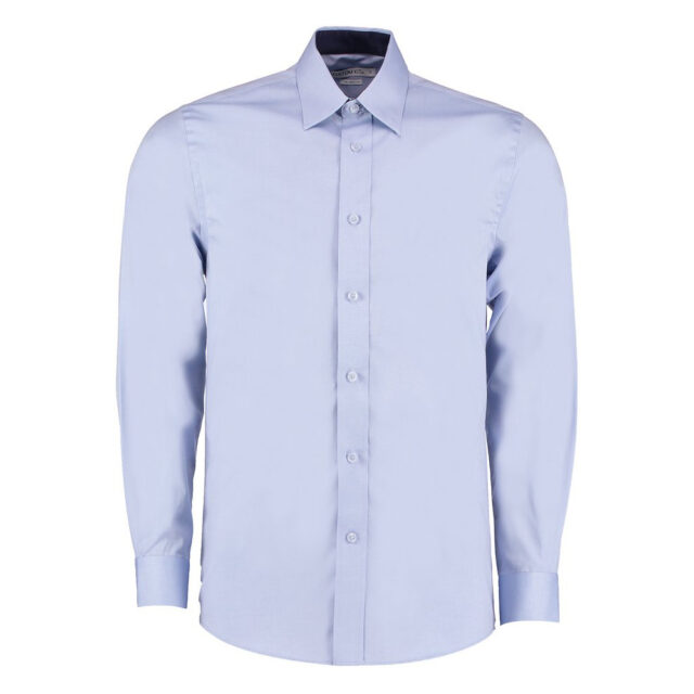 Contrast premium Oxford shirt long-sleeved (tailored fit)