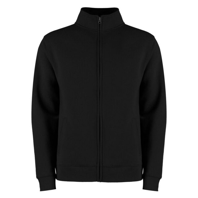 Regular fit zipped sweatshirt