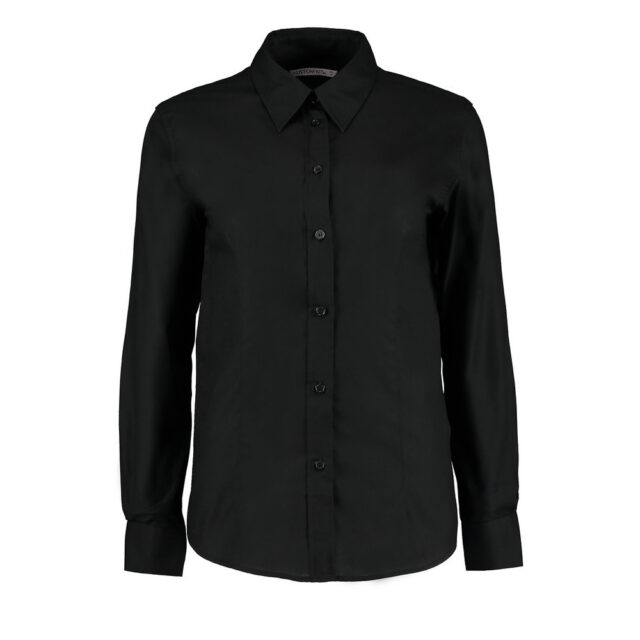 Women’s workplace Oxford blouse long-sleeved (tailored fit)