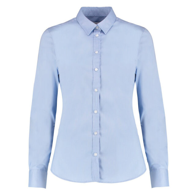Women’s stretch Oxford shirt long-sleeved (tailored fit)
