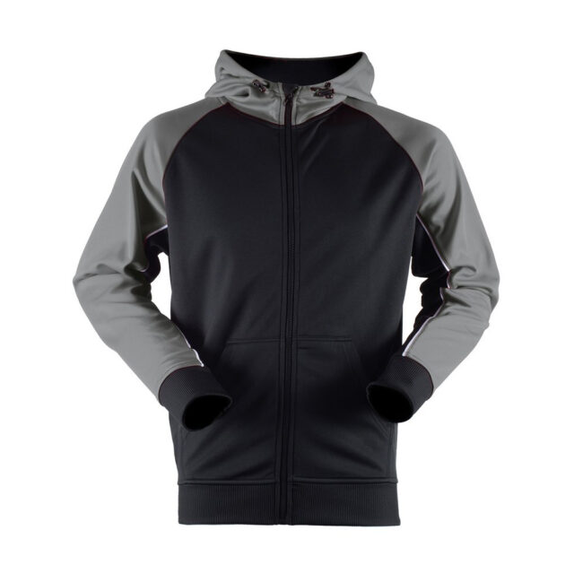 Panelled sports hoodie