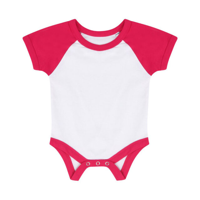 Essential short-sleeved baseball bodysuit