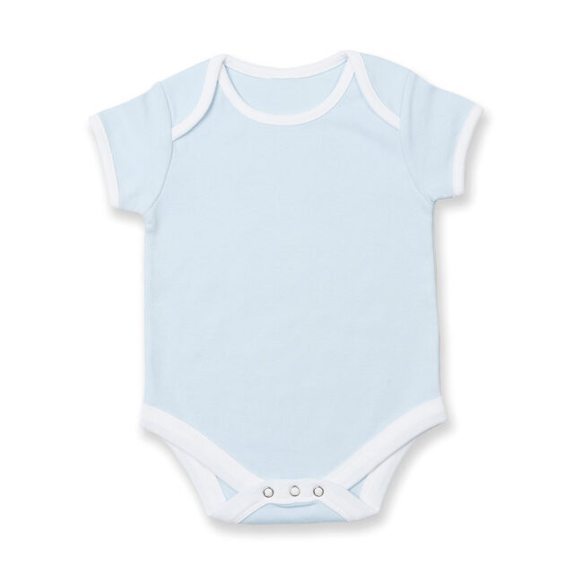 Contrast baby bodysuit