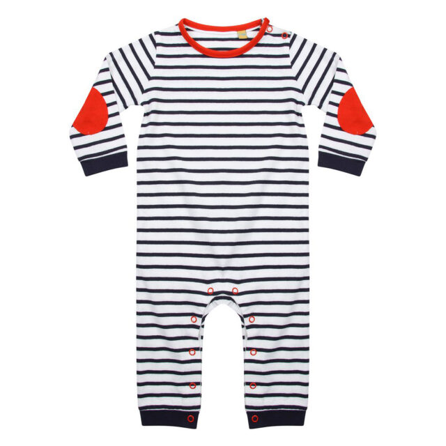 Striped bodysuit