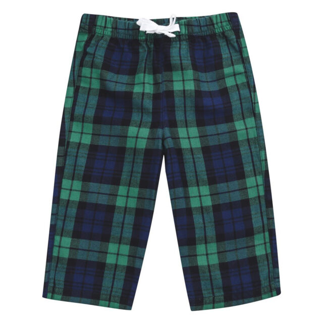 Tartan lounge trousers