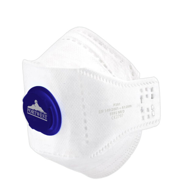 EAGLE FFP2 Valved Dolomite Fold Respirator