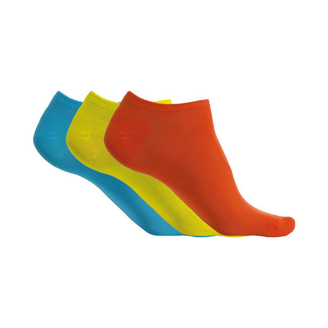 Microfibre sneaker socks (3 pairs per pack)