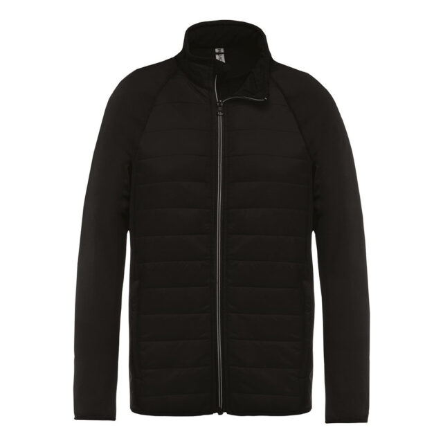 Dual-fabric sports jacket