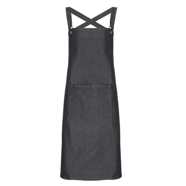 Cross back ‘barista’ bib apron