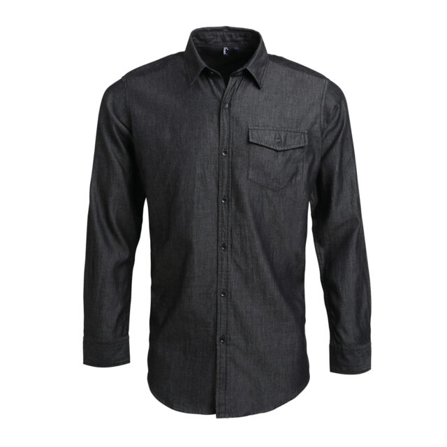 Jeans stitch denim shirt