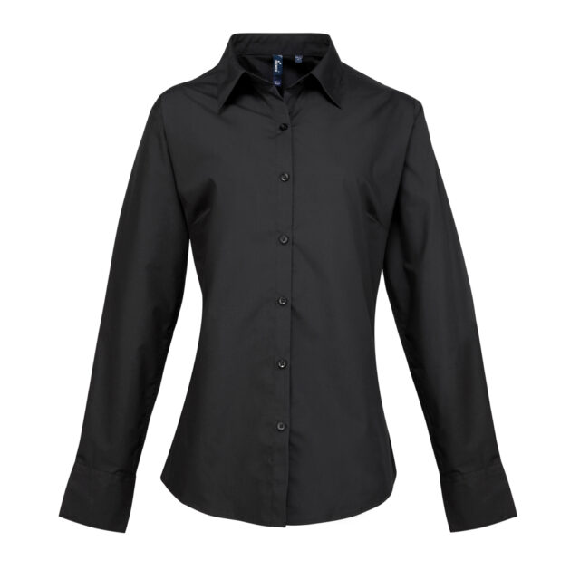 Women’s supreme poplin long sleeve shirt