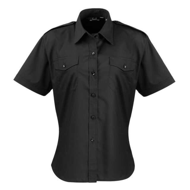 Women’s short sleeve pilot blouse
