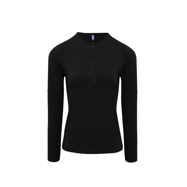 Women’s Long John roll-sleeve tee