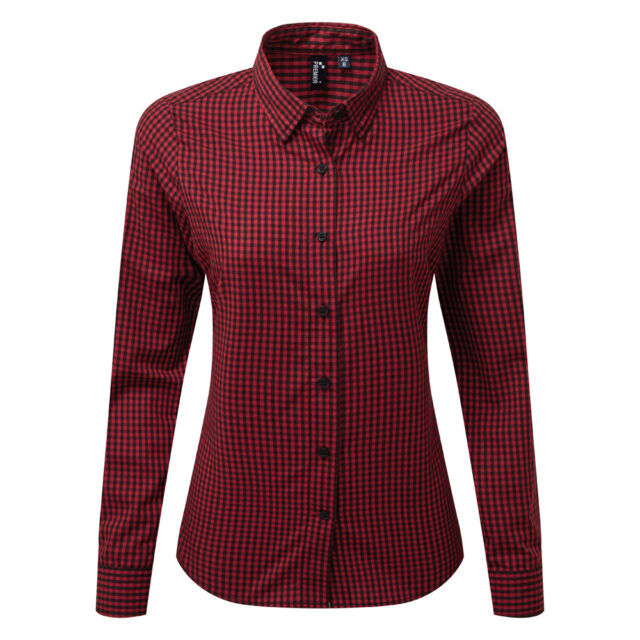 Women’s Maxton check long sleeve shirt