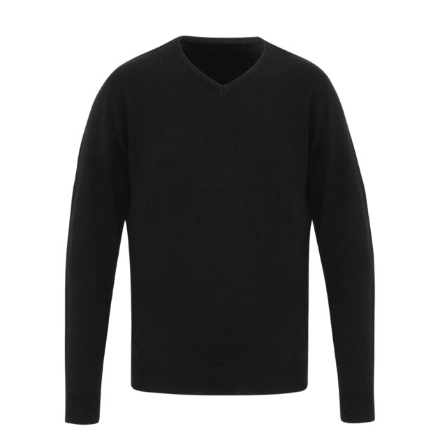‘Essential’ acrylic v-neck sweater
