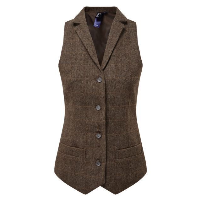 Women’s herringbone waistcoat