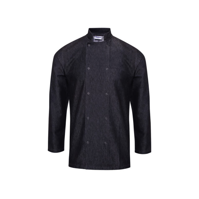Denim chef’s jacket