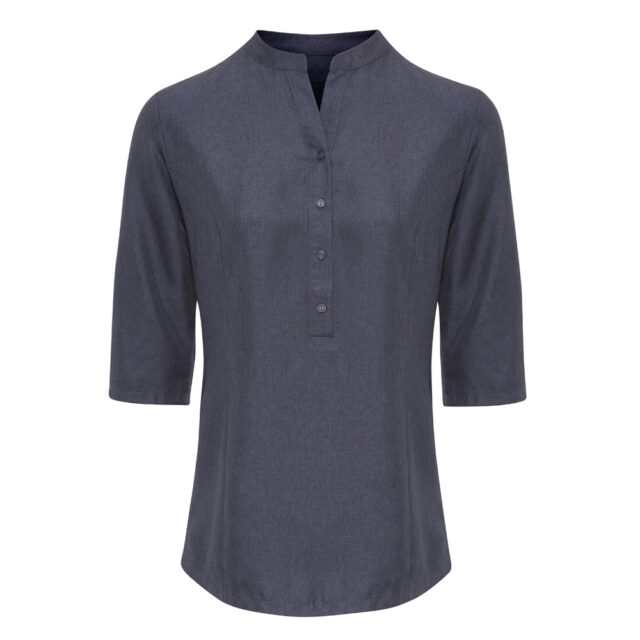 Verbena ‘linen look’ button-up beauty tunic