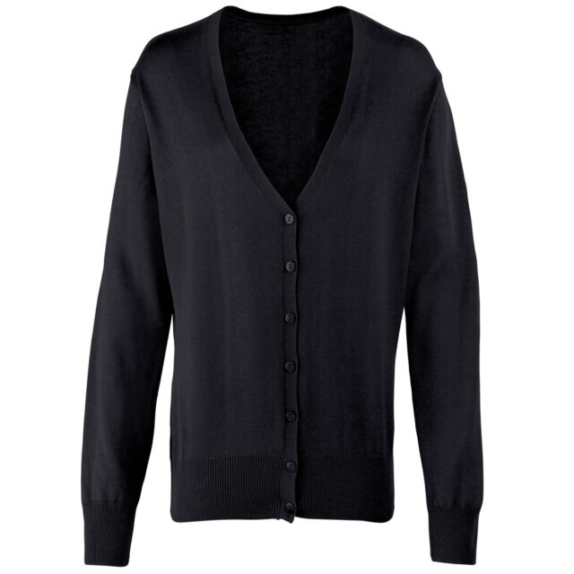 Women’s button-through knitted cardigan
