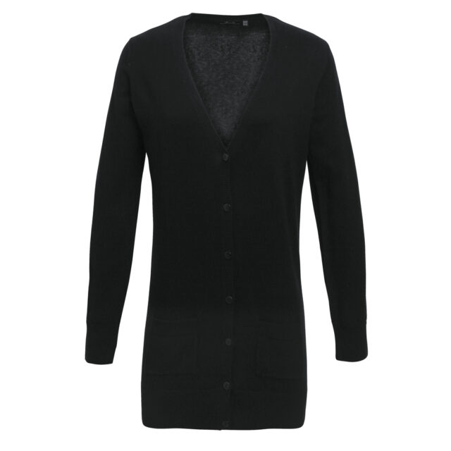 Women’s longline knitted cardigan