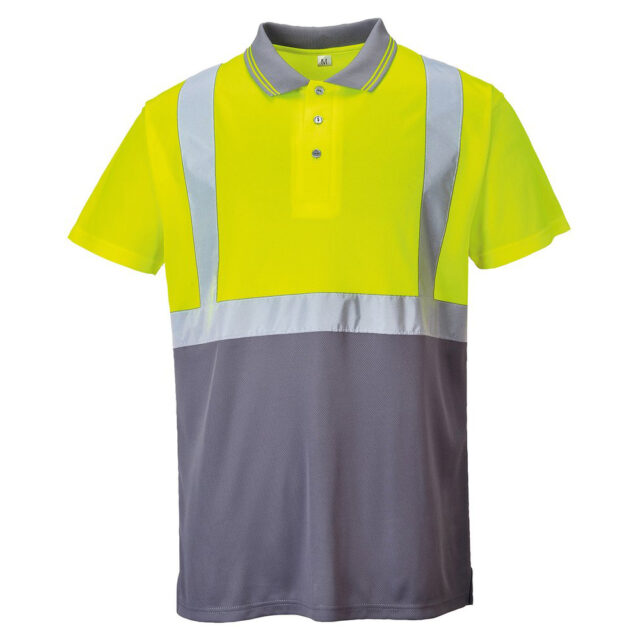 Hi-vis two-tone polo shirt (S479)