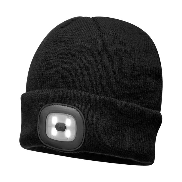 Beanie LED headlight USB rechargeable (B029)