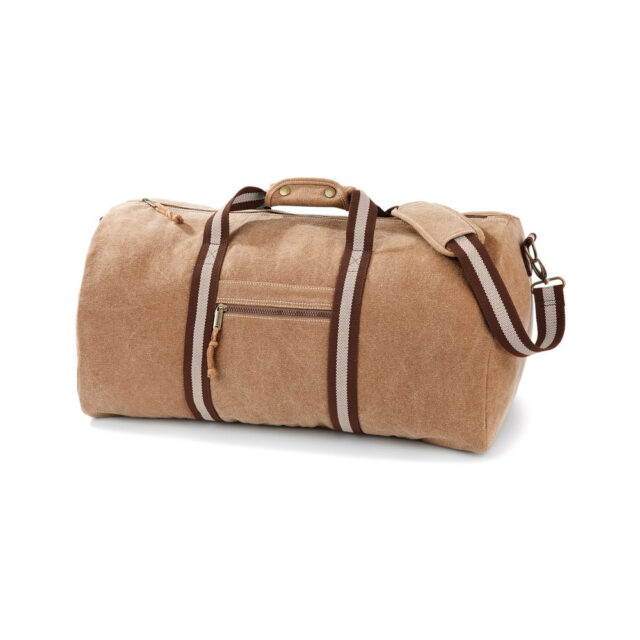 Vintage canvas holdall