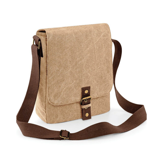 Vintage canvas iPad/tablet reporter