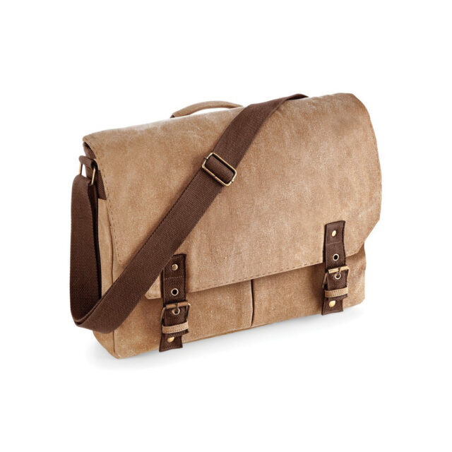 Vintage canvas satchel messenger