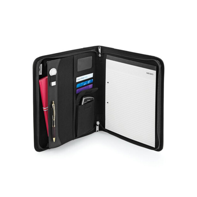 Burbank zipper portfolio