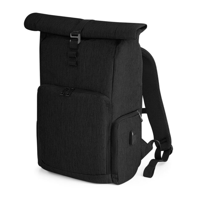 Q-Tech charge roll-top backpack
