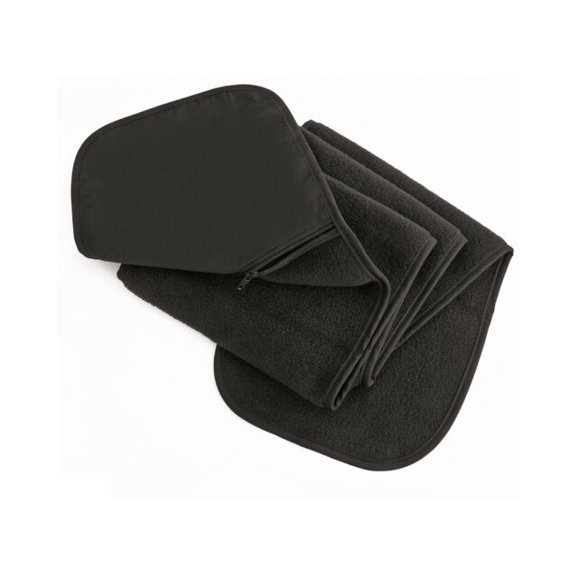 Polartherm fleece scarf with zip pocket