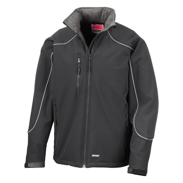 Hooded softshell jacket
