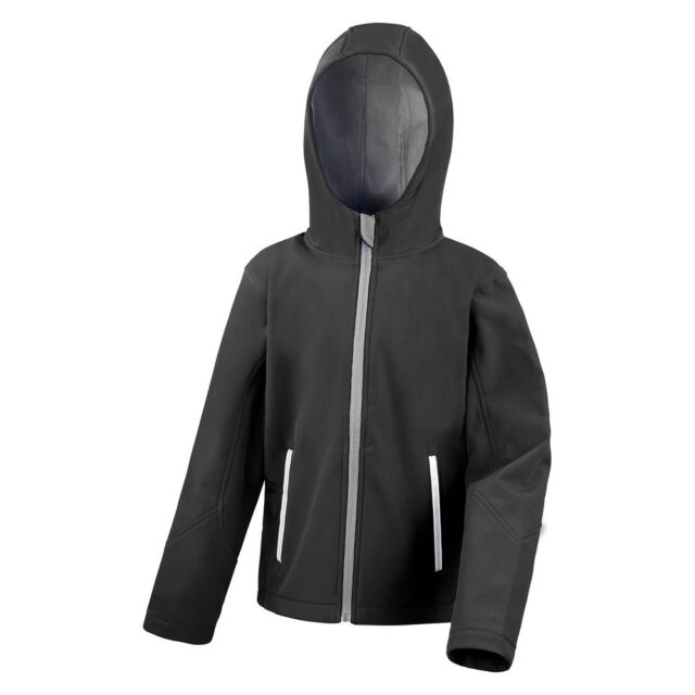 Core junior TX performance hooded softshell jacket