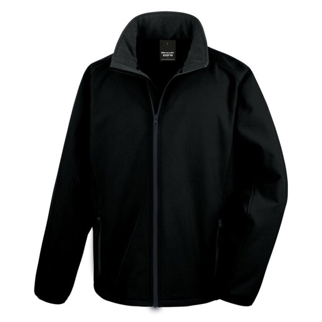 Core printable softshell jacket