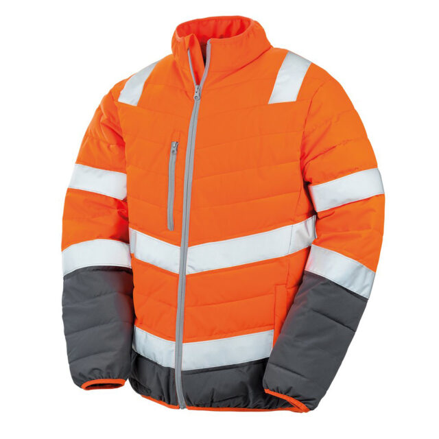 Soft padded safety jacket