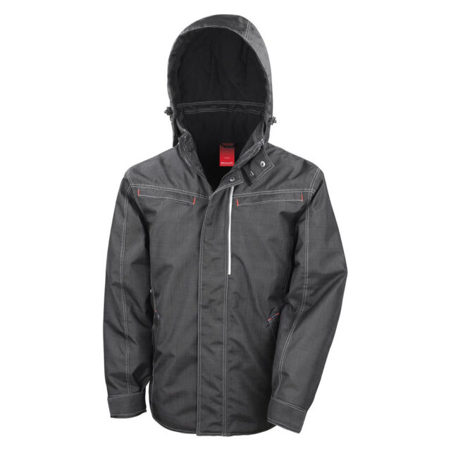 Denim texture rugged jacket