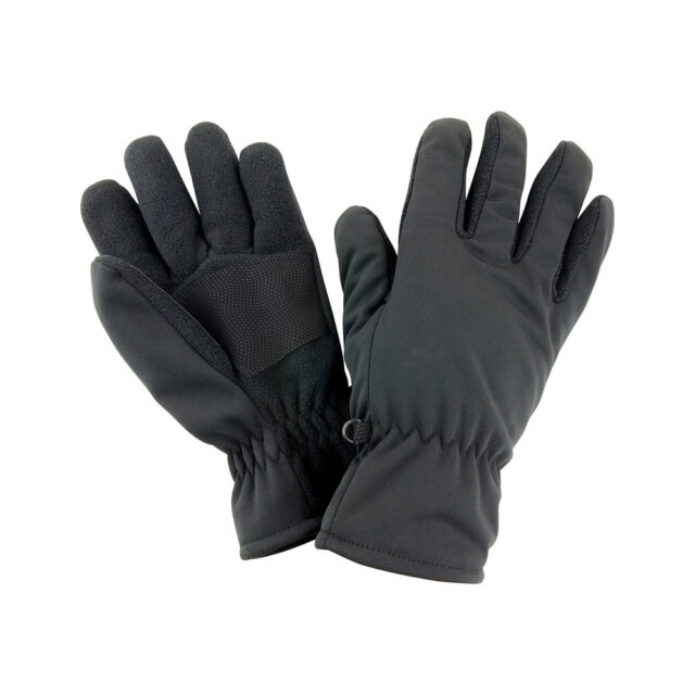 Softshell thermal glove