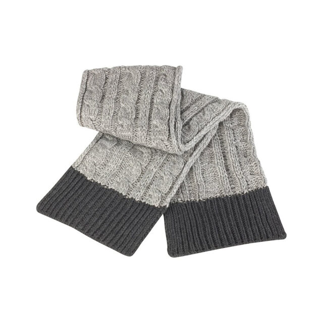 Shades of grey scarf