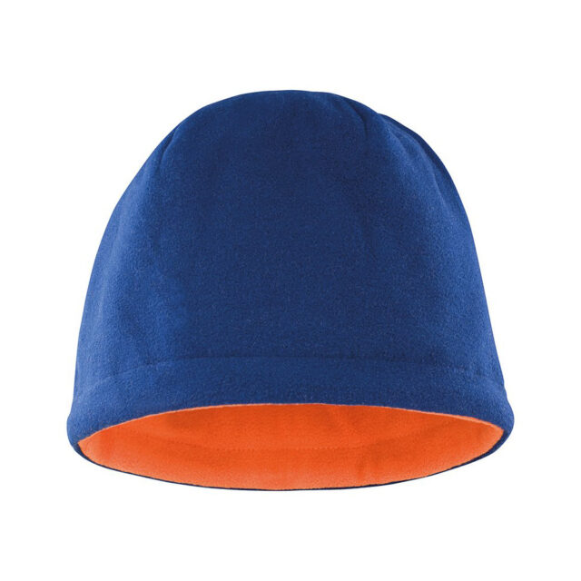 Reversible fleece skull hat