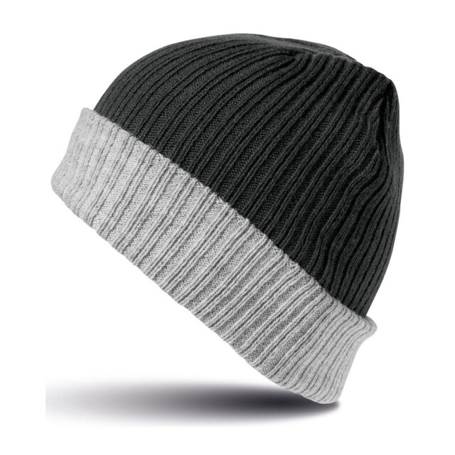 Double-layer knitted hat