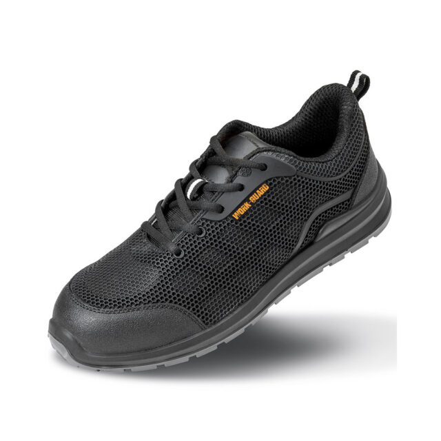 All-black safety trainer