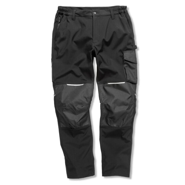 Slim softshell work trouser