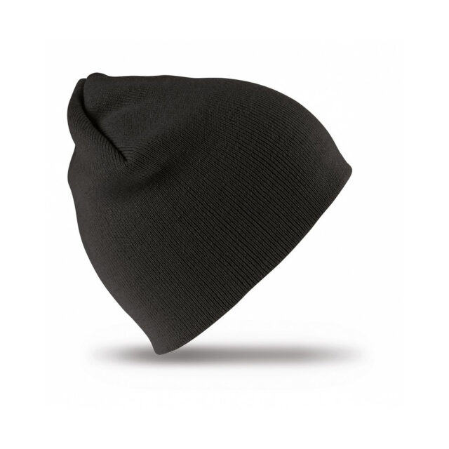 Pull-on soft-feel acrylic hat