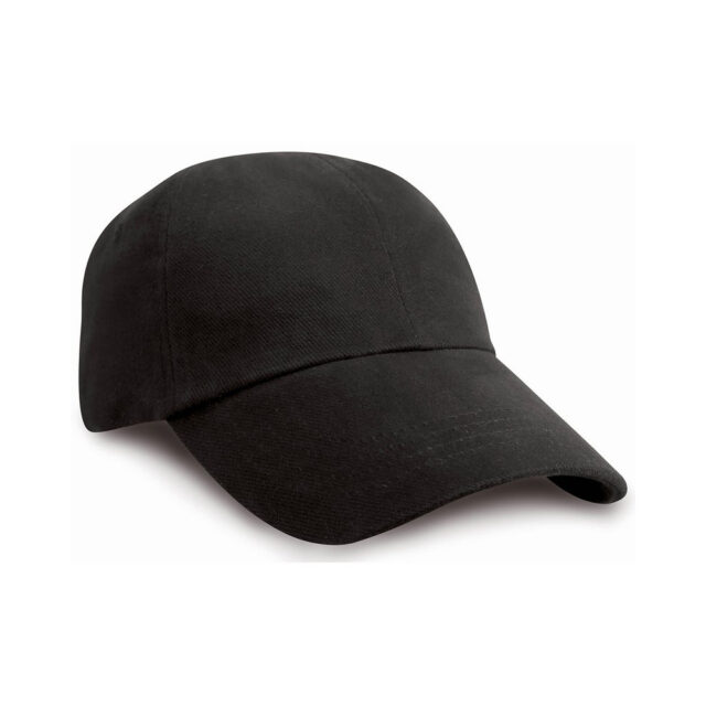 Junior low-profile heavy brushed cotton cap